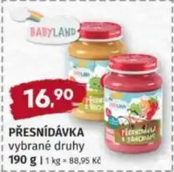Konzum Přesnídávka nabídka