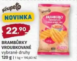 Konzum Brambůrky vroubkované nabídka