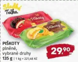 Konzum Piškoty nabídka