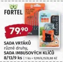 Konzum Sada vrtáků , Sada imbusových klíčů nabídka