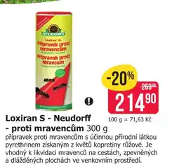 Teta Loxiran S - Neudorff - proti mravencům nabídka