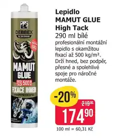 Teta Lepidlo MAMUT GLUE High Tack nabídka