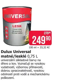 Teta Dulux Universal matné/lesklé nabídka