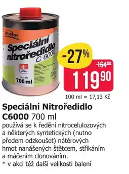 Teta Speciální nitroředidlo C6000 nabídka