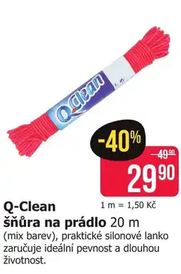 Teta Q-Clean šňůra na prádlo nabídka