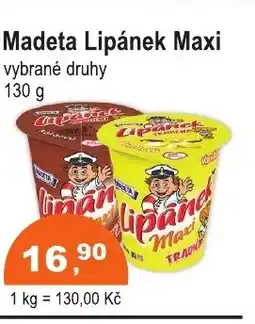 COOP DISKONT Madeta Lipánek Maxi nabídka