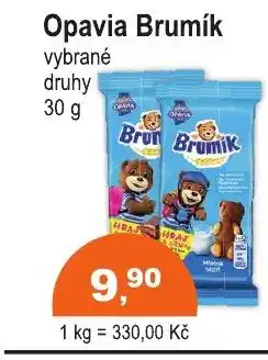 COOP DISKONT Opavia Brumík nabídka