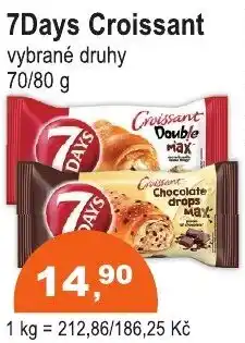 COOP DISKONT 7Days Croissant nabídka