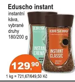 COOP DISKONT Eduscho instant nabídka