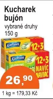 COOP DISKONT Kucharek bujón nabídka