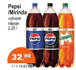 COOP DISKONT Pepsi /Mirinda nabídka