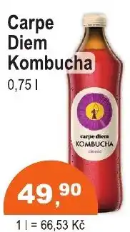 COOP DISKONT Carpe Diem Kombucha nabídka