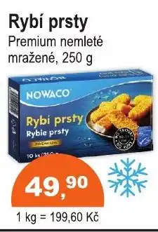 COOP DISKONT Nowaco Rybí prsty nabídka