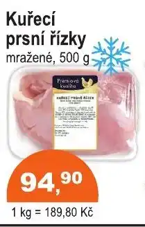 COOP DISKONT Kuřecí prsní řízky nabídka