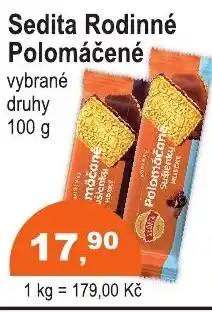 COOP DISKONT Sedita Rodinné Polomáčené nabídka