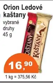 COOP DISKONT Orion Ledové kaštany nabídka