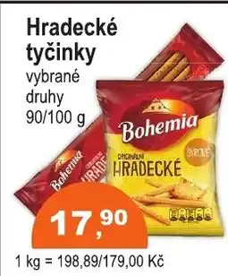 COOP DISKONT Bohemia Hradecké tyčinky nabídka