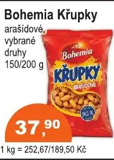 COOP DISKONT Bohemia Křupky nabídka