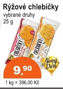 COOP DISKONT Rýžové chlebíčky nabídka