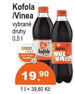 COOP DISKONT Kofola /Vinea nabídka