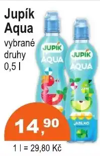 COOP DISKONT Jupík Aqua nabídka