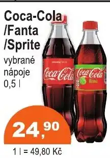 COOP DISKONT Coca-Cola /Fanta /Sprite nabídka