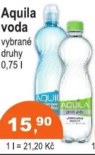 COOP DISKONT Aquila voda nabídka