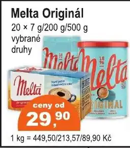 COOP DISKONT Melta Originál nabídka