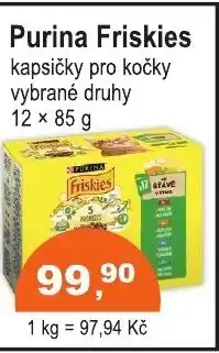 COOP DISKONT Purina Friskies nabídka