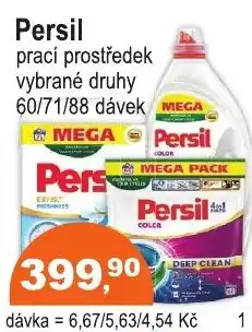 COOP DISKONT Persil prací prostředek nabídka