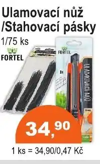 COOP DISKONT Ulamovací nůž /Stahovací pásky nabídka