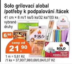 COOP DISKONT Solo grilovací alobal /potřeby k podpalování /tácek nabídka