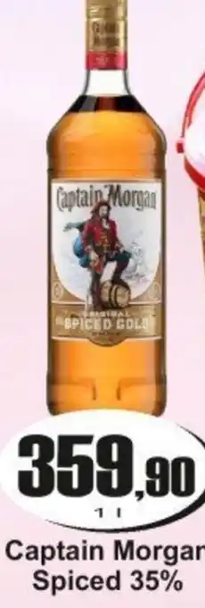 Captain Morgan Spiced 35%