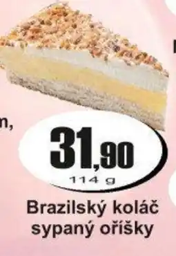 Adam Brazilský koláč sypaný oříšky nabídka