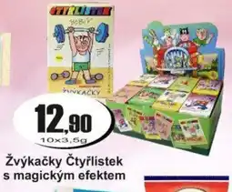 Adam Žvýkačky Čtyřlístek s magickým efektem nabídka