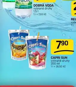 Flop CAPRI SUN vybrané druhy nabídka
