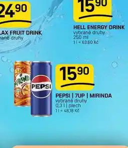 Flop Pepsi nabídka