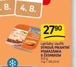 Flop SÝROVÁ PIKANTNÍ POMAZÁNKA S ČESNEKEM nabídka