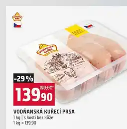 Terno VODŇANSKÁ KUŘECÍ PRSA 1 kg s kostí bez kůže nabídka