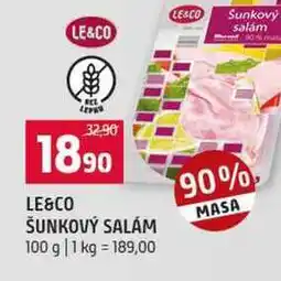 Terno ŠUNKOVÝ SALÁM nabídka