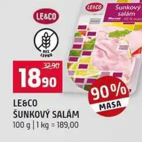Terno ŠUNKOVÝ SALÁM nabídka