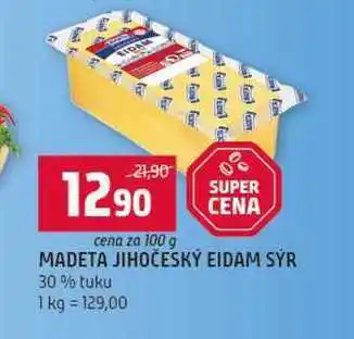 Terno MADETA JIHOČESKÝ EIDAM SÝR 30% tuku nabídka