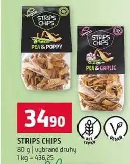 Terno STRIPS CHIPS 80 g vybrané druhy nabídka