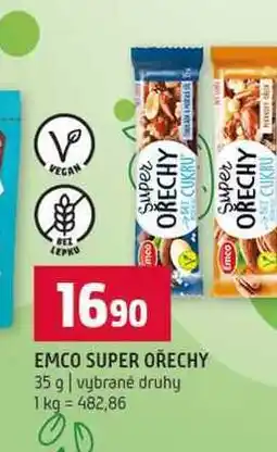 Terno EMCO SUPER OŘECHY 35 g vybrané druhy nabídka