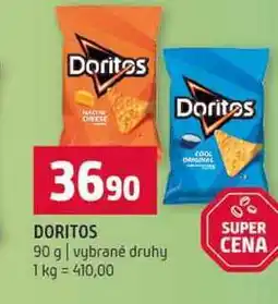 Terno DORITOS ORIGINAL 90 g vybrané druhy nabídka