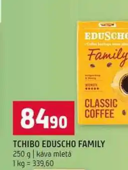 Terno TCHIBO EDUSCHO FAMILY 250 g káva mletá nabídka