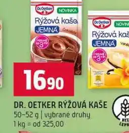 Terno DR. OETKER RÝŽOVÁ KAŠE 50-52 g vybrané druhy nabídka