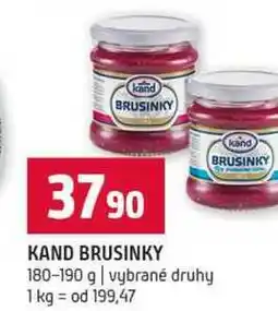 Terno KAND BRUSINKY 180-190 g vybrané druhy nabídka