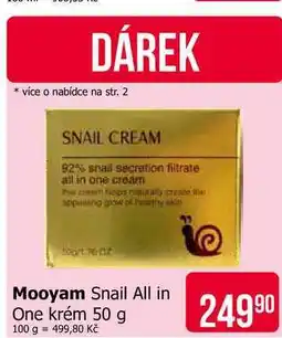 Teta Mooyam Snail All in One krém nabídka