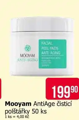 Teta Mooyam AntiAge čisticí polštářky 50 ks nabídka